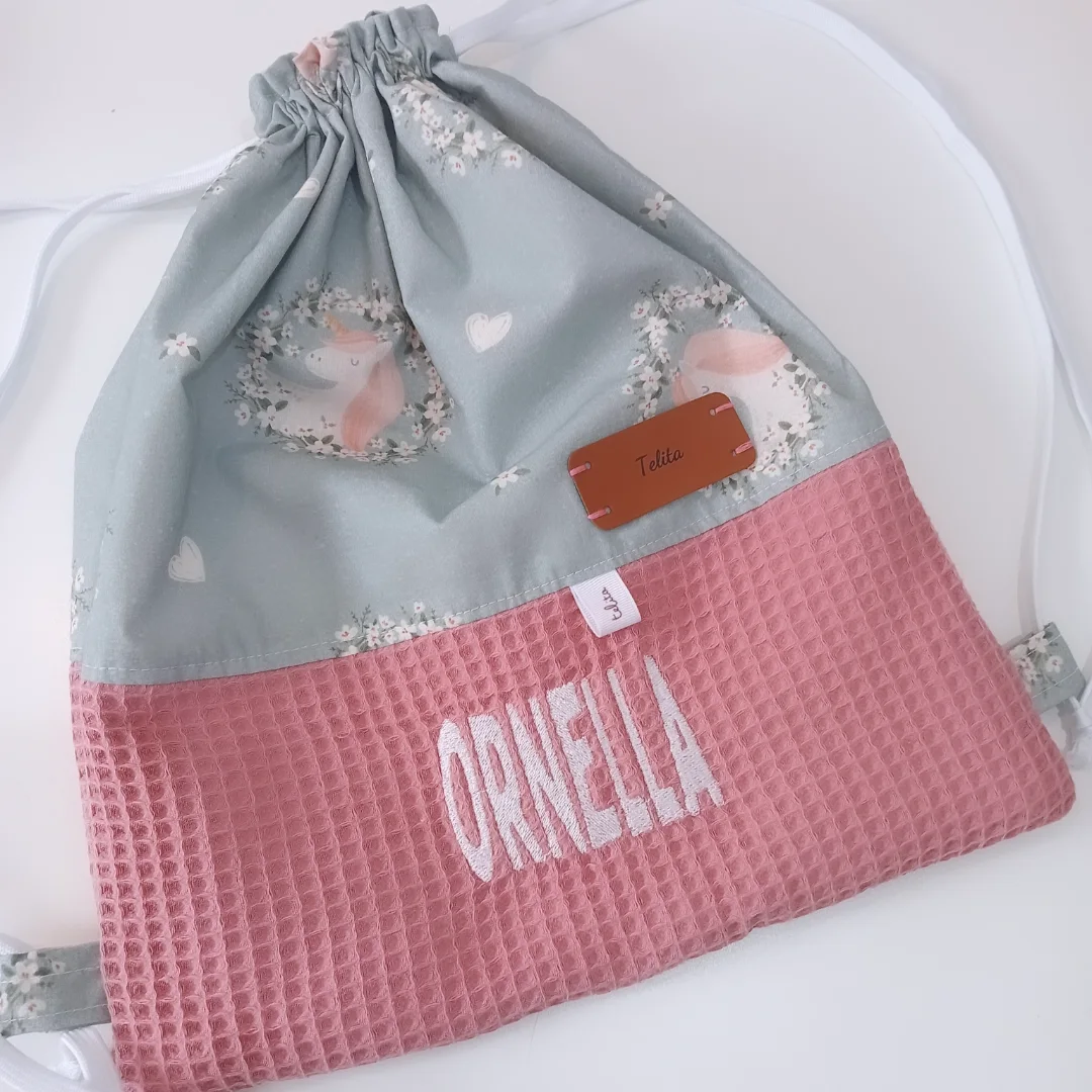 Mochila saco personalizada