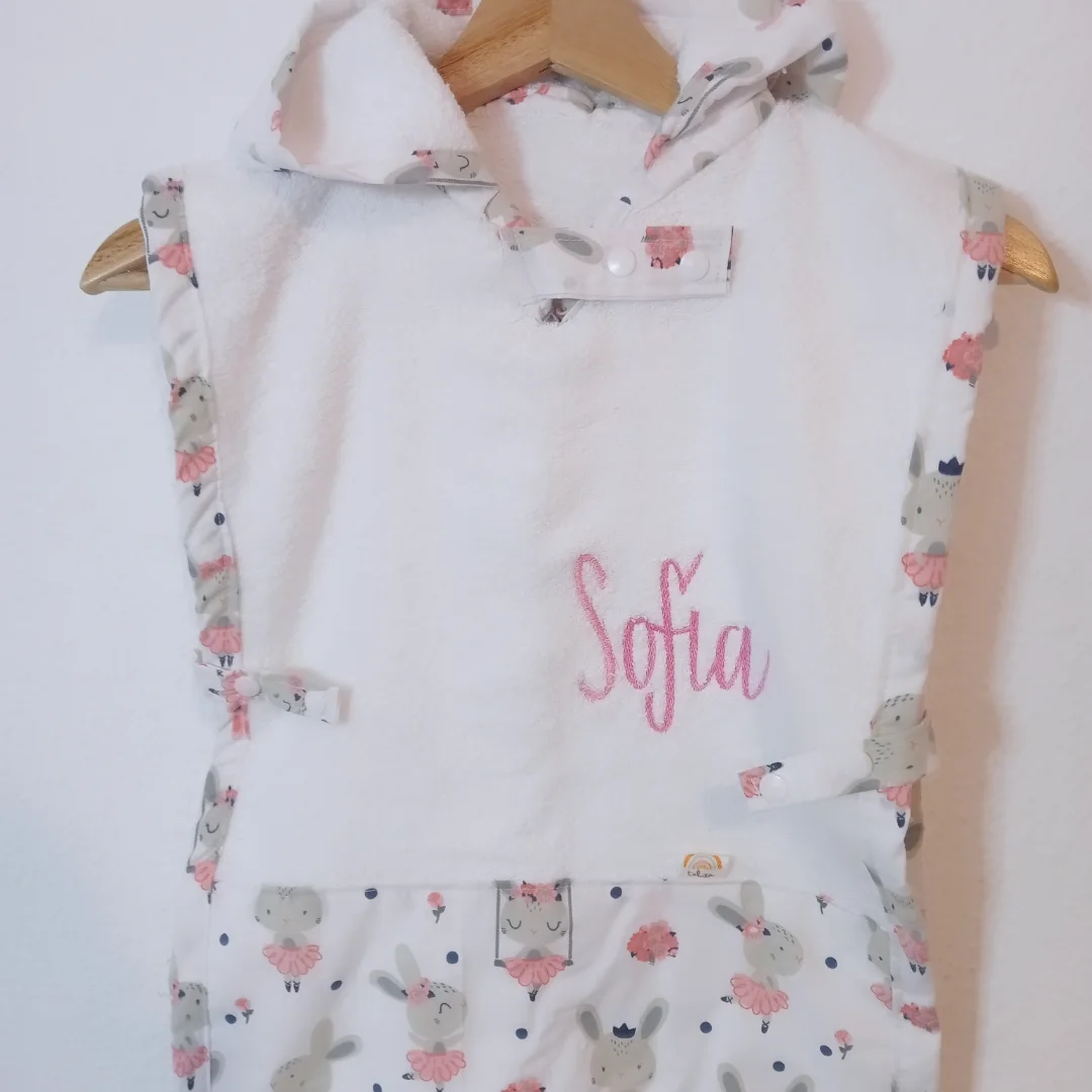 Toalla con capucha personalizada